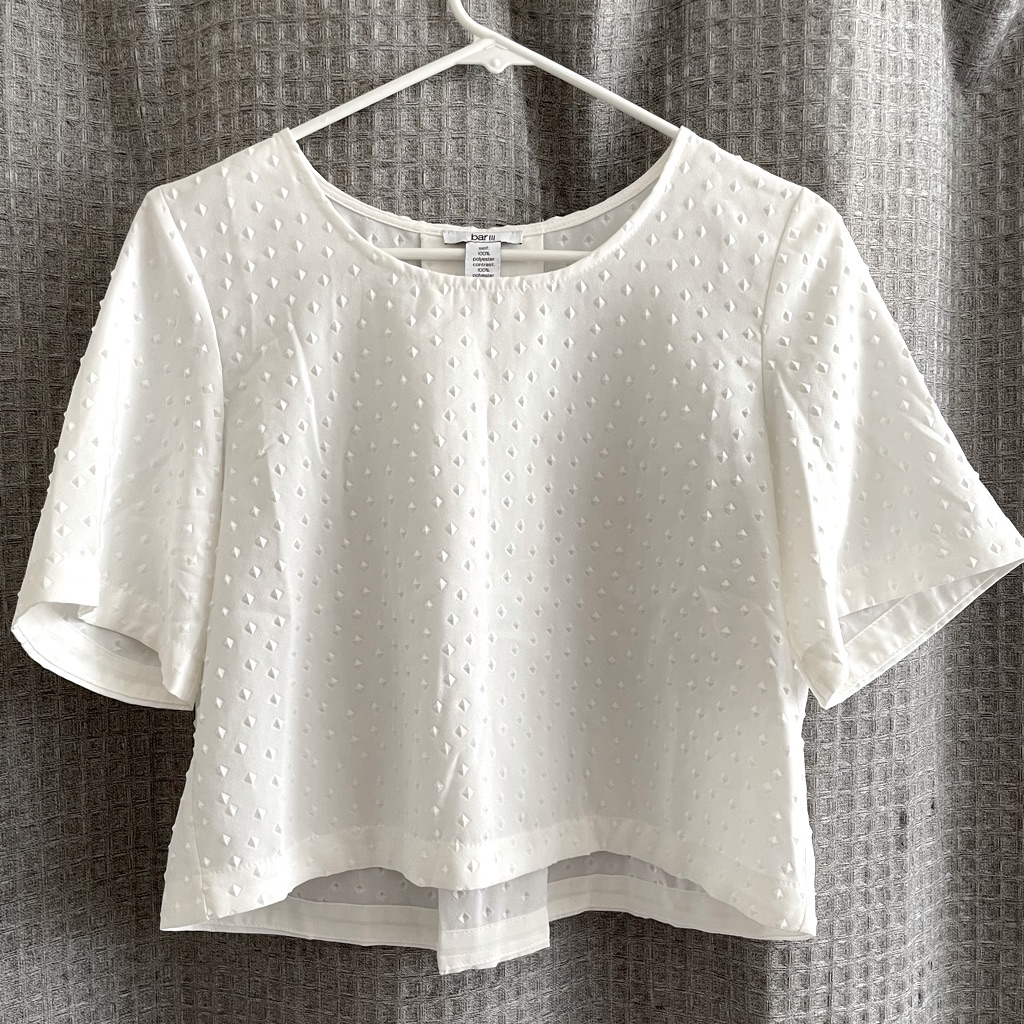 Crop Top 3d Pattern